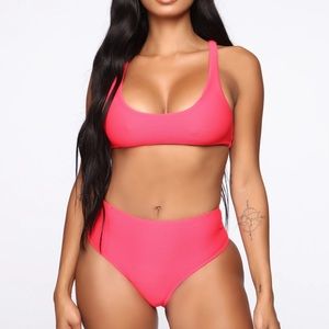 Fashion Nova Pink Bikini